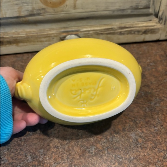 Fiesta sunflower Gravy Boat - Picture 3 of 5